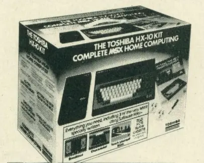 Toshiba Complete MSX Home Computer 