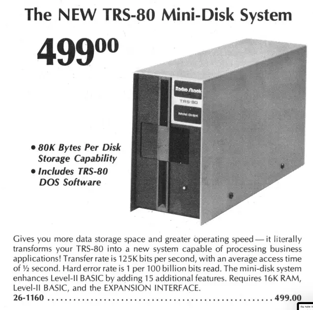 TRS-80 Disk Drive