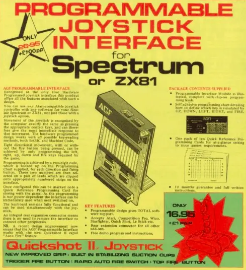 Programmable Joystick Interface